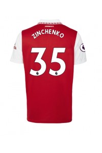 Arsenal Oleksandr Zinchenko #35 Voetbaltruitje Thuis tenue 2022-23 Korte Mouw